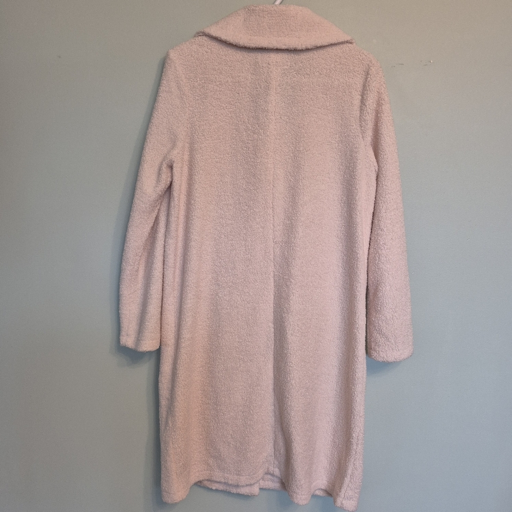 NWT Anthropologie Sanctuary Women's Neutral Minimalist Ivory Teddy Coat Size M - Picture 8 of 8